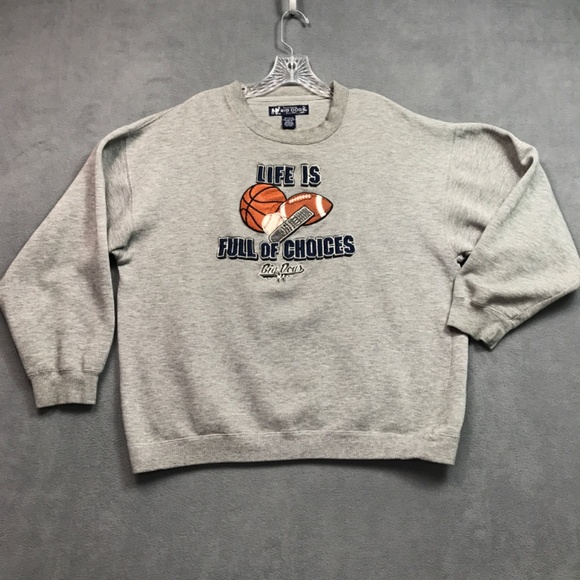 Big Dogs Sweatshirt Football Baseball Basketball Sports Men’s M - Picture 1 of 9